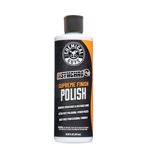 Chemical Guys Insynchro V45, Supreme Finish Polish, Professional Formula, Safe for Cars, Trucks, SUVs, RVs, & More (16 Fl Oz) - GAP12016 - Image 1