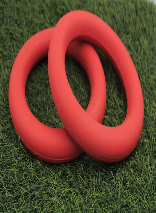 X RON XRON Tennikoit Ring | 6.5 Inches Diameter| Tennis Ring| Rubber Frisbee,Red Colour(Pack of 2) - Image 5