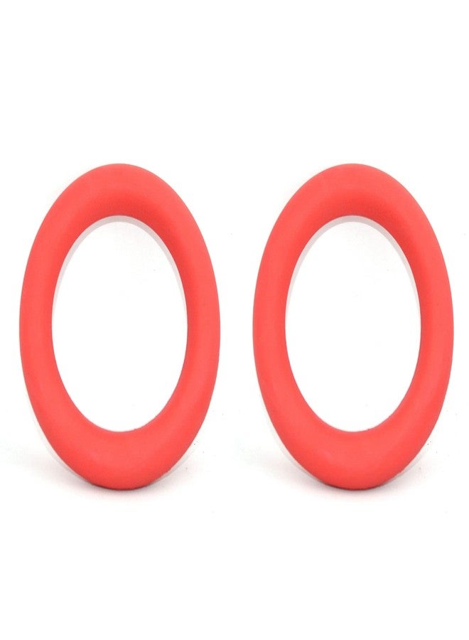 X RON XRON Tennikoit Ring | 6.5 Inches Diameter| Tennis Ring| Rubber Frisbee,Red Colour(Pack of 2) - Image 3
