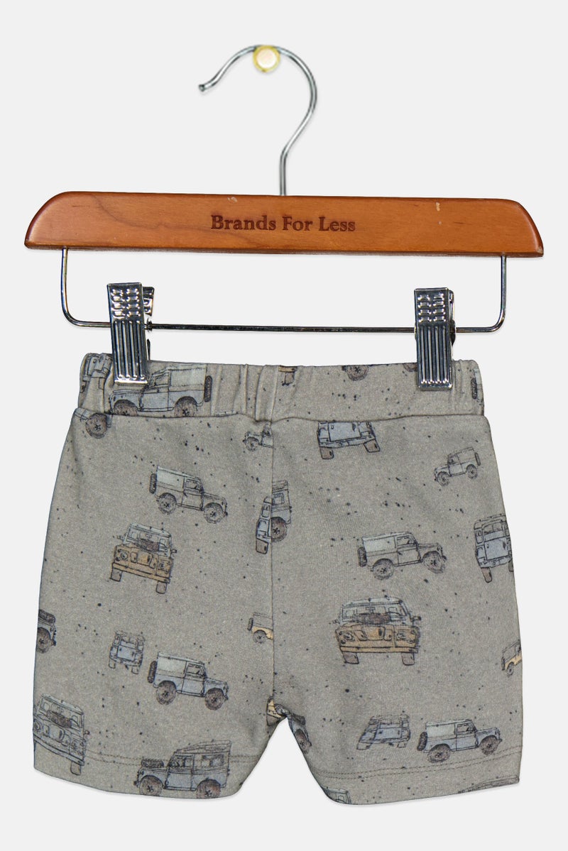 NAME IT Toddlers Boy Graphic Print Basic Shorts, Multicolor - Image 2