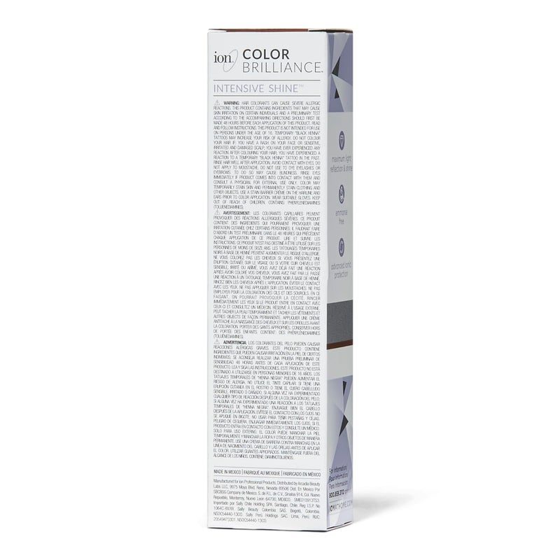 Ion Intensive Shine 3N Dark Natural Brown Demi Permanent Creme Hair Color 3N Dark Natural Brown - Image 2