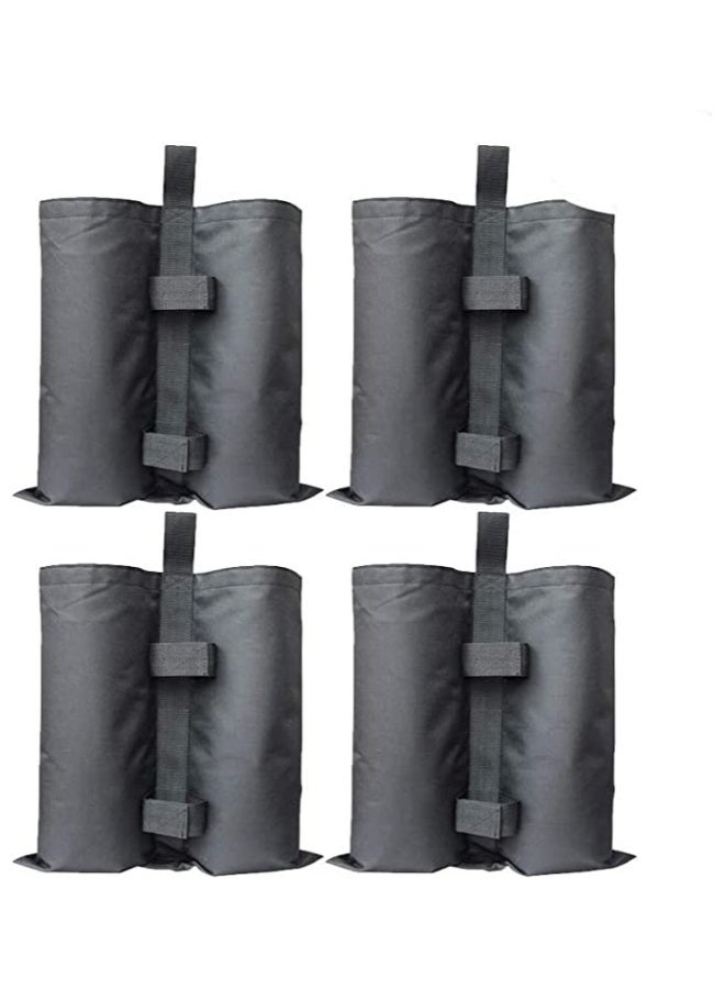 Heavy Duty Canopy Weight Bags - 4 Pack Double-Stitched Sandbags for Tent Legs, Gazebo, Patio Umbrella Base, Outdoor Pop Up Tent, Sun Shelter, Pool Ladder - Image 1