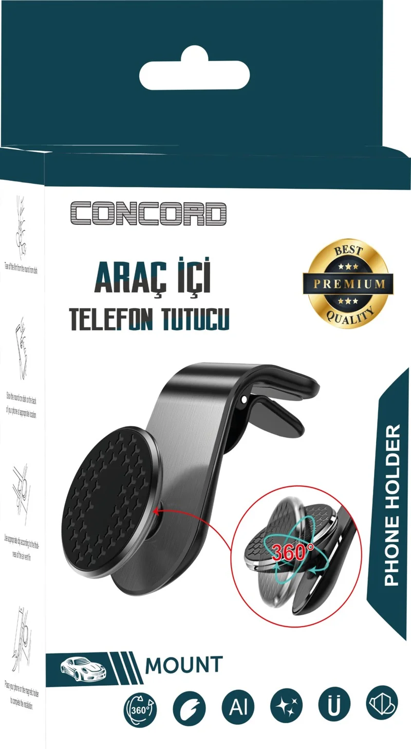 كونكورد CH-115 In-Car Phone Holder