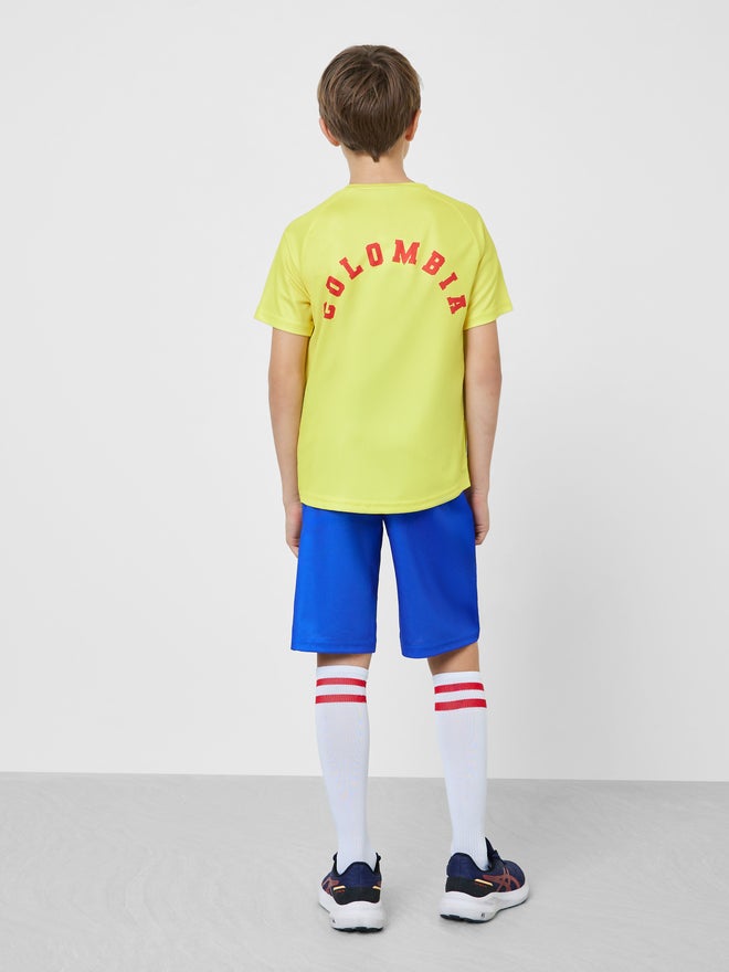 Styli Teens Colombia Print Jersey T-Shirt and Shorts FIFA Football Set - Image 5