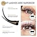 LASHVIEW Eyelash ExtensionsEllipse Flat Eyelash Extensions 020mm C Curl 11mm BlackIndividual LashesSemiPermanent Extremely Soft Professional Salon Use - Image 4