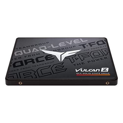 TEAMGROUP T-Force Vulcan Z 4TB SLC Cache 3D NAND QLC 2.5 Inch SATA III Internal Solid State Drive SSD (R/W Speed up to 550/470 MB/s) T253TY004T0C101 - Image 3