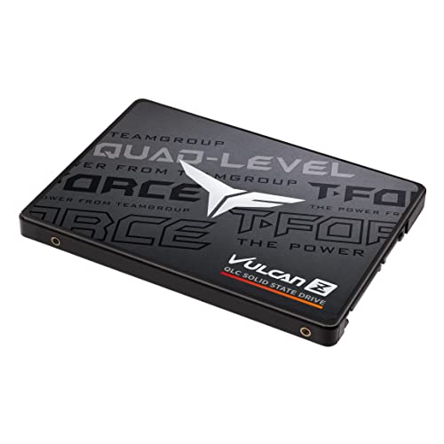 TEAMGROUP T-Force Vulcan Z 4TB SLC Cache 3D NAND QLC 2.5 Inch SATA III Internal Solid State Drive SSD (R/W Speed up to 550/470 MB/s) T253TY004T0C101 - Image 2