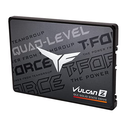TEAMGROUP T-Force Vulcan Z 4TB SLC Cache 3D NAND QLC 2.5 Inch SATA III Internal Solid State Drive SSD (R/W Speed up to 550/470 MB/s) T253TY004T0C101 - Image 4