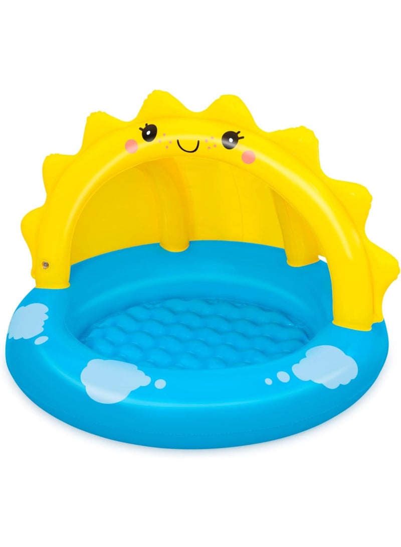 Bestway Sunny Days Shaded Kiddie Pool 101 cm X 97 cm X 71 cm 52637 - Image 1