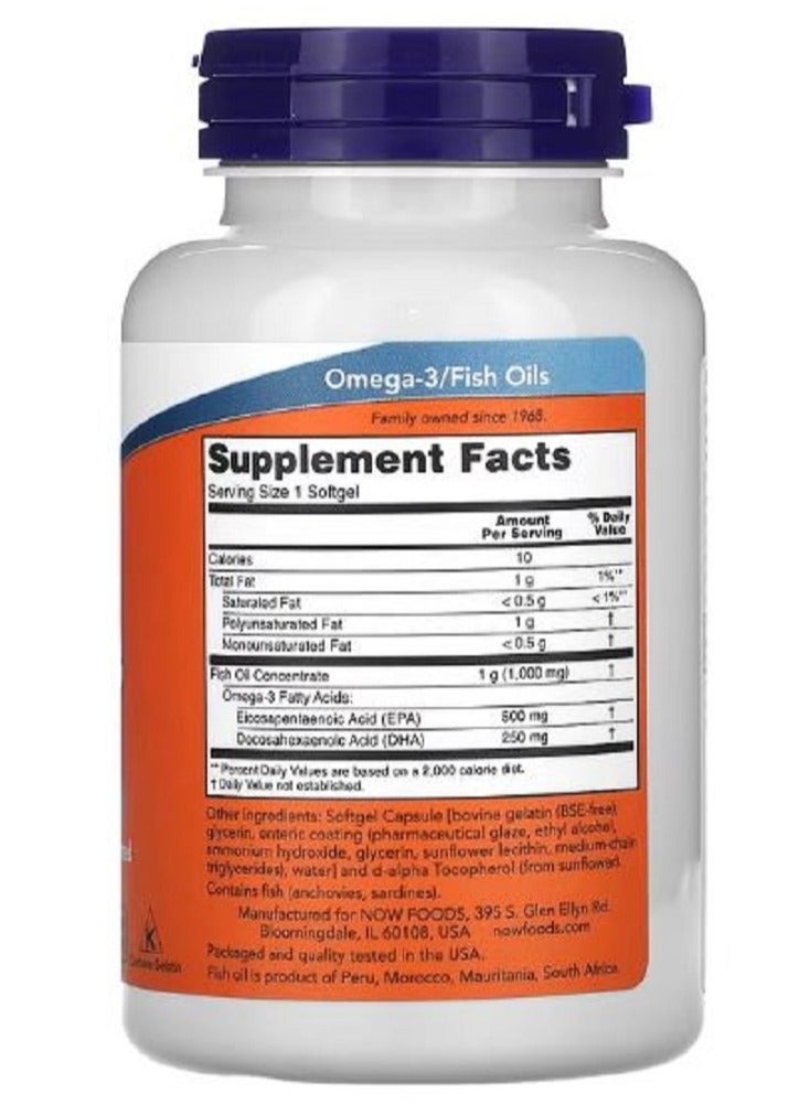 now ultra omega-3 fish oil 90 softgels - Image 2
