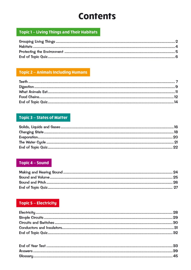 New Ks2 Science Year 4 Targeted Question Book Includes Answers - Image 1