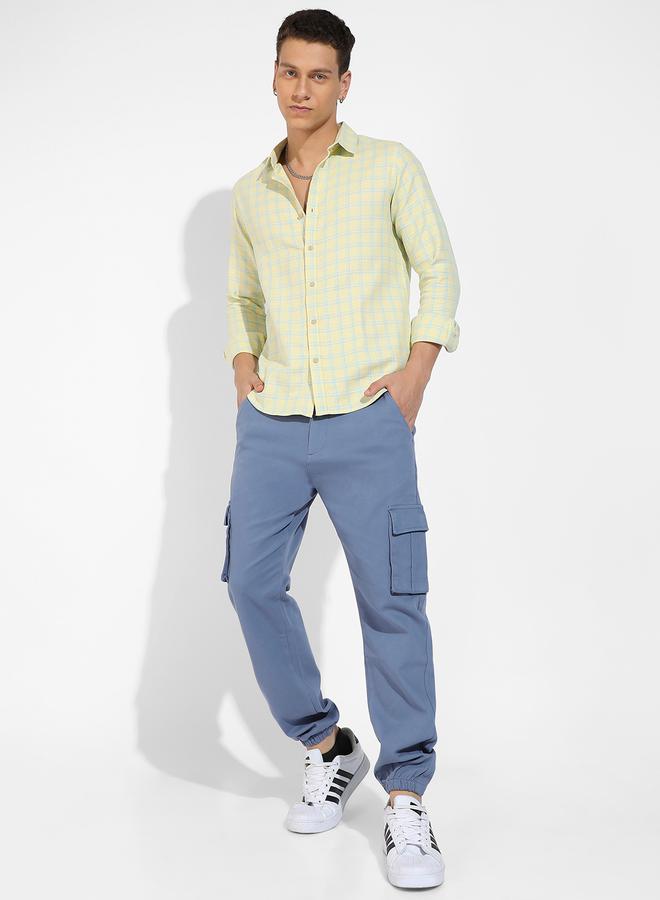 Campus Sutra Campus Sutra Tartan Plaid Button Down Shirt  - Image 4