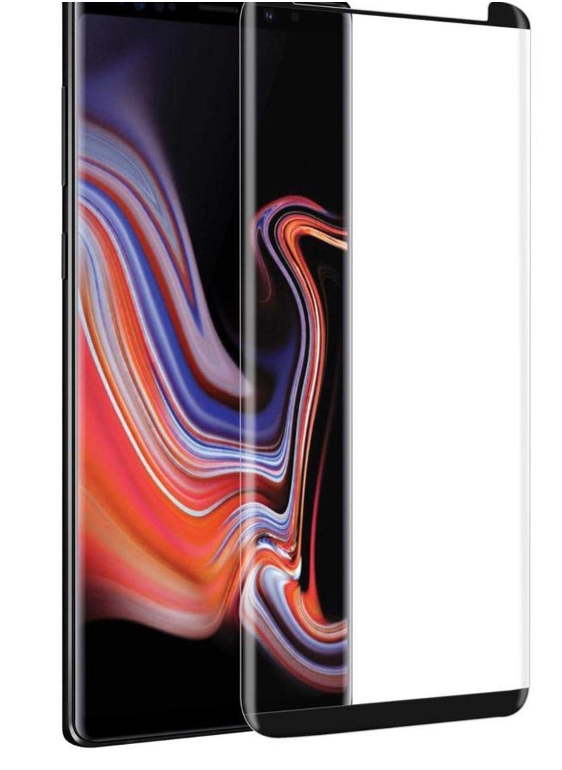 Generic - Samsung Galaxy Note 9 3D Full Cover Curved Tempered Glass Screen Protector Black_1 - Image 1