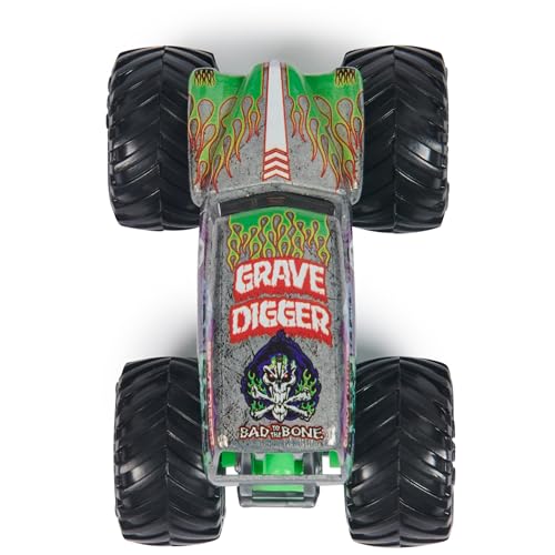 Monster Jam, Official Grave Digger Monster Truck, Die-Cast Vehicle, 1:64 Scale, Kids Toys for Boys Ages 3 and up - Image 5