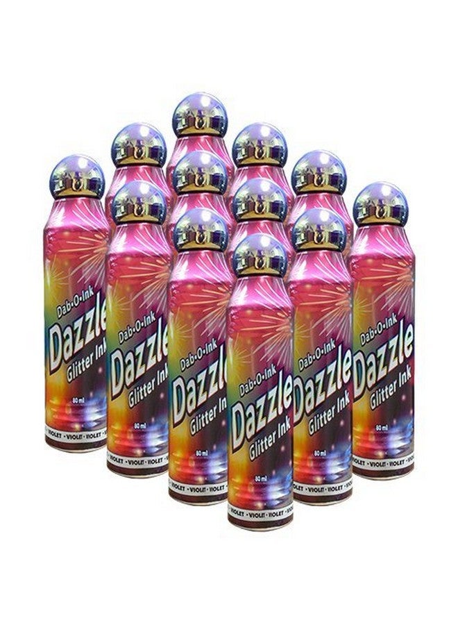 Dazzle One Dozen 3oz Dazzle Violet Bingo Dauber - Image 1