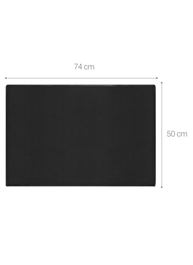 kwmobile Kwmobile Monitor Cover Compatible With 31-32  Monitor - Dust Cover Computer Screen Protector - Black  - Image 3