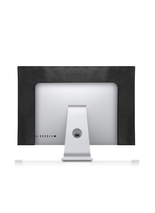 kwmobile Kwmobile Monitor Cover Compatible With 31-32  Monitor - Dust Cover Computer Screen Protector - Black  - Image 2