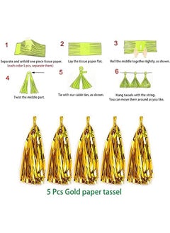 DURKU Dinosaur Party Decorations Set - Dinosaur Balloons, Happy Birthday Curtains for Kids Celebration (100PCS)  - Image 5