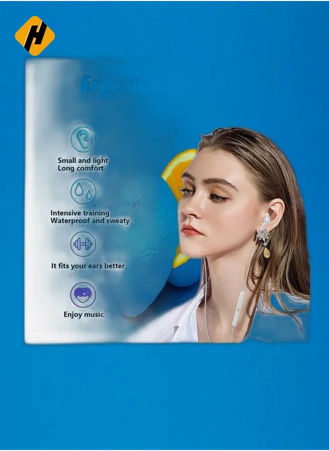 HuHa - Lightning Headphone Wired for iPhone 13 [Apple MFi Certified] Built-in Microphone & Volume Control, in-Ear Stereo Headset Compatible with iPhone 13 Mini/SE/12 Pro/12Pro Max/11/X/8 7-All iOS System - Image 1