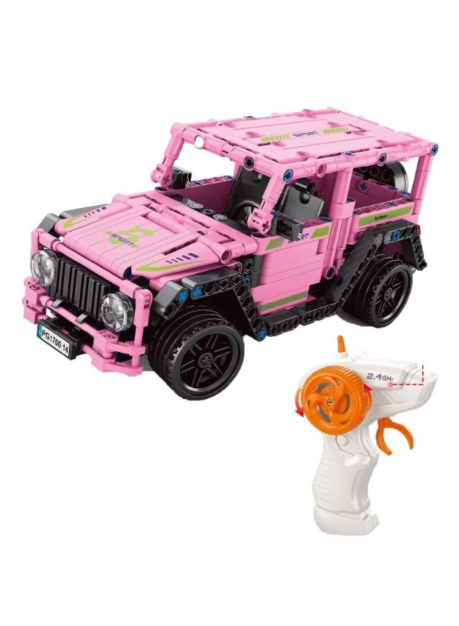 RC Car Building Kit  434 PCS, 1:16 Scale Remote Control Sports Car Toy, 2.4GHz DIY Construction Blocks Set for Kids Boys 6+ Years, STEM Educational Racing Model with Controller - Image 2
