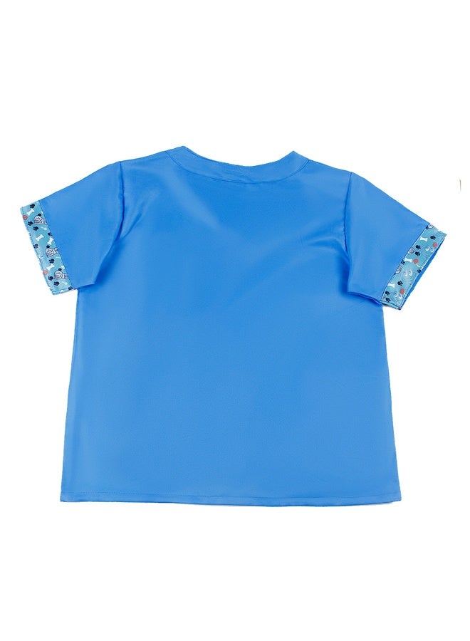 HALAMODO 8-Piece Veterinarian Role Play Costume Set - Realistic Doctor Coat with Name Tag, Stethoscope, Thermometer & Pet Rescue Tools - for Kids Ages 3-8, Pretend Play, Classroom & Birthday Parties - Image 2