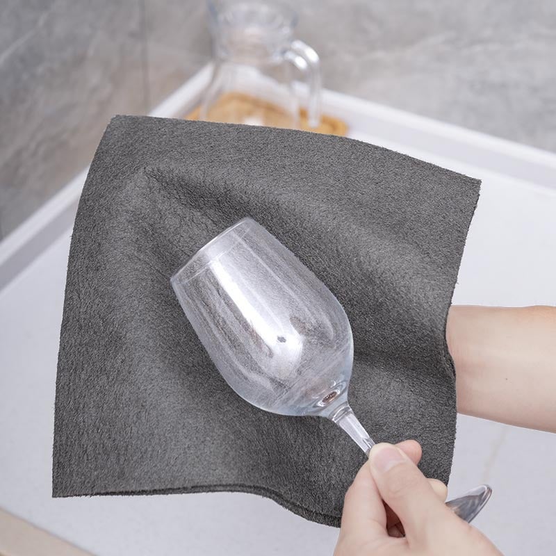 Magic Rag, Special Rag For Glass Cleaning, Traceless Glass Cloth, Magic Cloth, Thickeneded Cleaning Cloth, Department Store Daily Use - Image 4