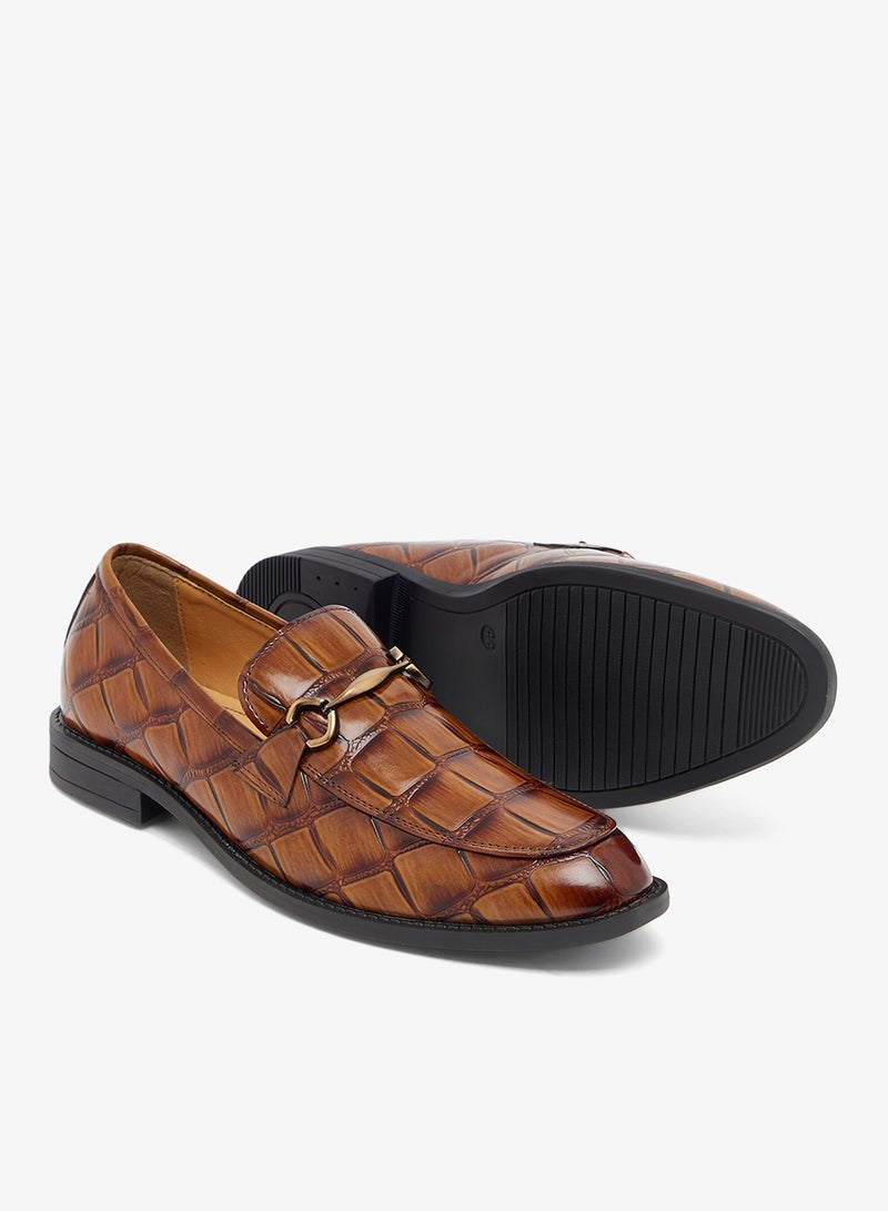 Robert Wood Trim Detail Loafers - Image 3