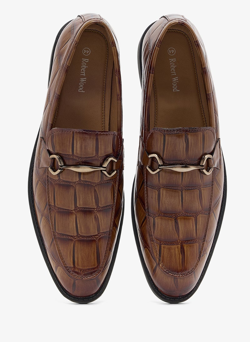 Robert Wood Trim Detail Loafers - Image 4