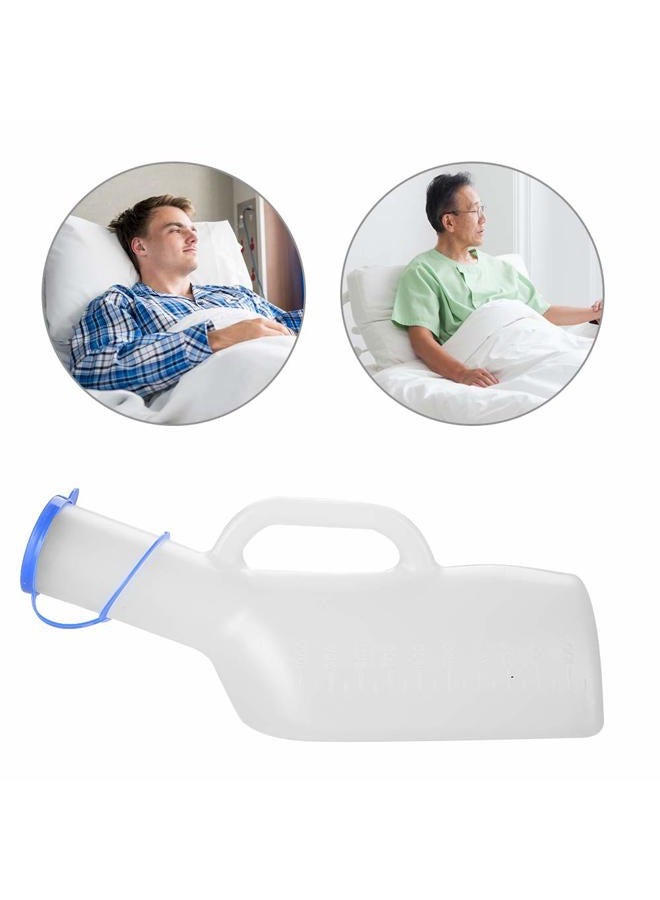 Ymiko Long Neck Urinals For Men, Urine Bottle 1000Ml Portable Outdoor Urine Bottle With Lid Kids Adults Mobile Toilet Urine Collector Urine Bottle For Men - Image 3