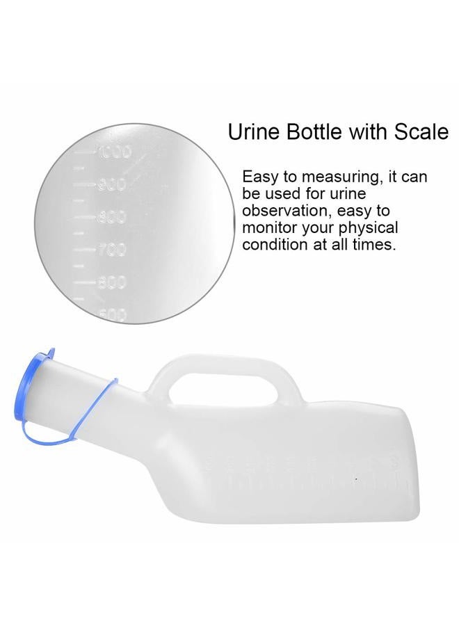 Ymiko Long Neck Urinals For Men, Urine Bottle 1000Ml Portable Outdoor Urine Bottle With Lid Kids Adults Mobile Toilet Urine Collector Urine Bottle For Men - Image 4