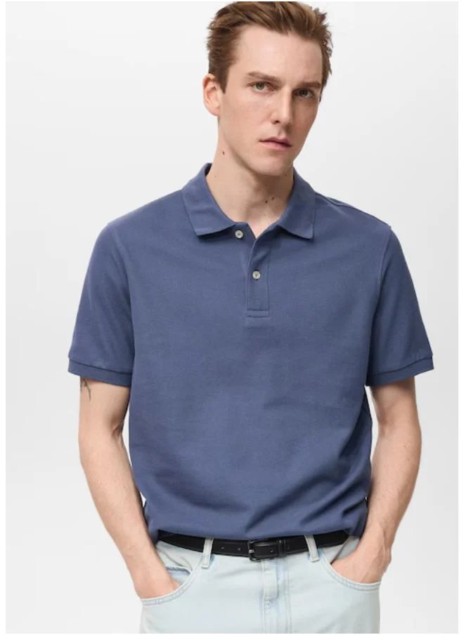 Mango Man Pique Polo