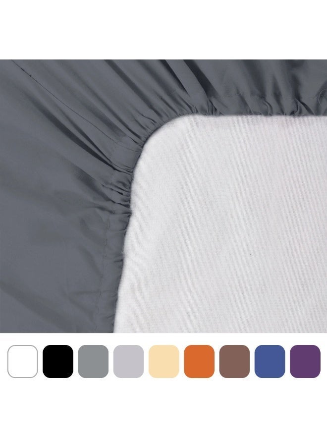 TM Home Fitted Sheet – 100% Natural Cotton, 400 Thread Count, Hotel-Grade Luxury Comfort - Image 5
