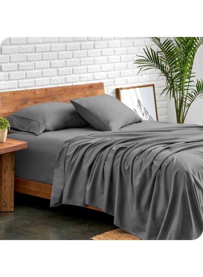TM Home Fitted Sheet – 100% Natural Cotton, 400 Thread Count, Hotel-Grade Luxury Comfort - Image 3