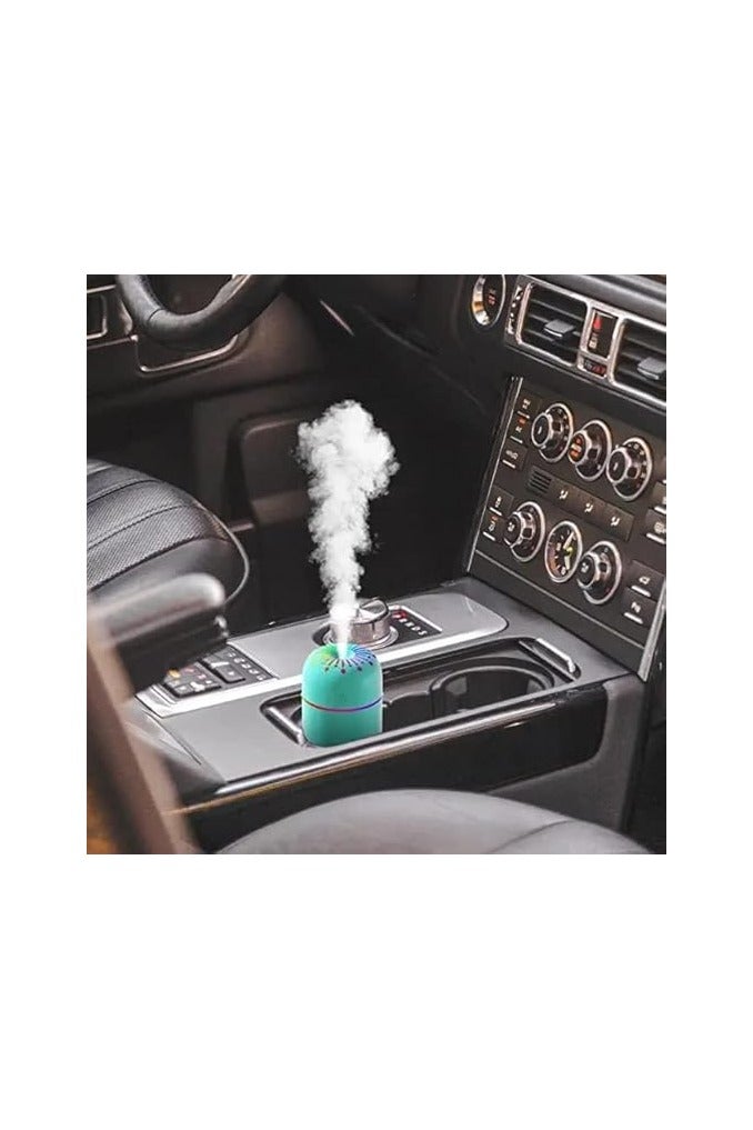 استمتع بأجواء منعشة وهادئة مع فواحة H2O بتصميم حز نور الأنيق مع وصلةusb   اللون اخضر - Image 5