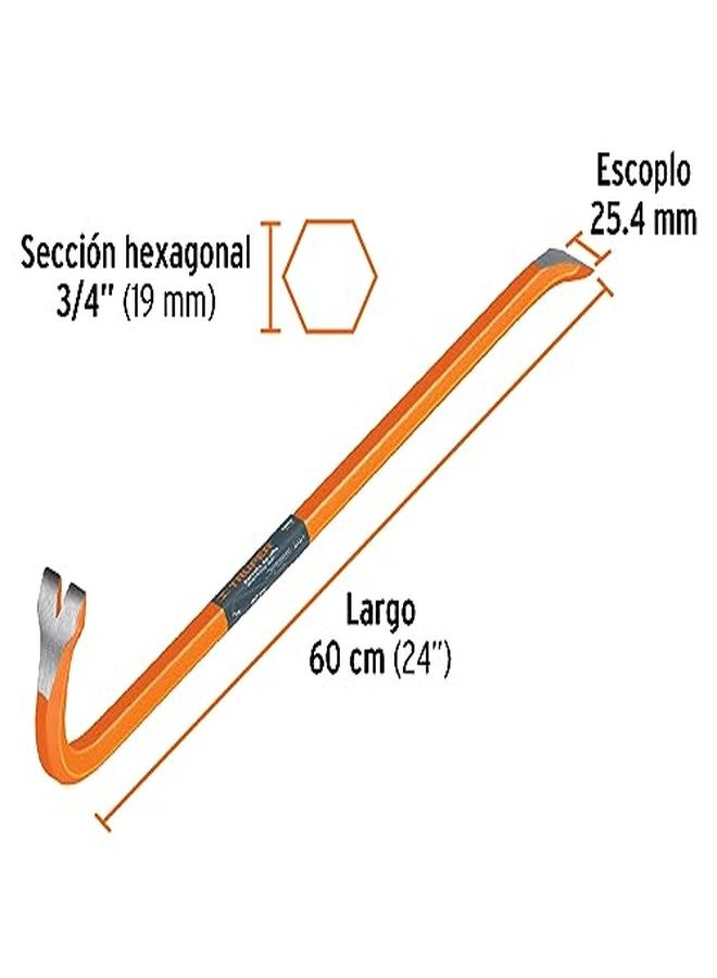 تروبر قضبان الهدم TRUPER BU-60 مقاس 3/4 بوصة × 24 بوصة (60 سم) - Image 3