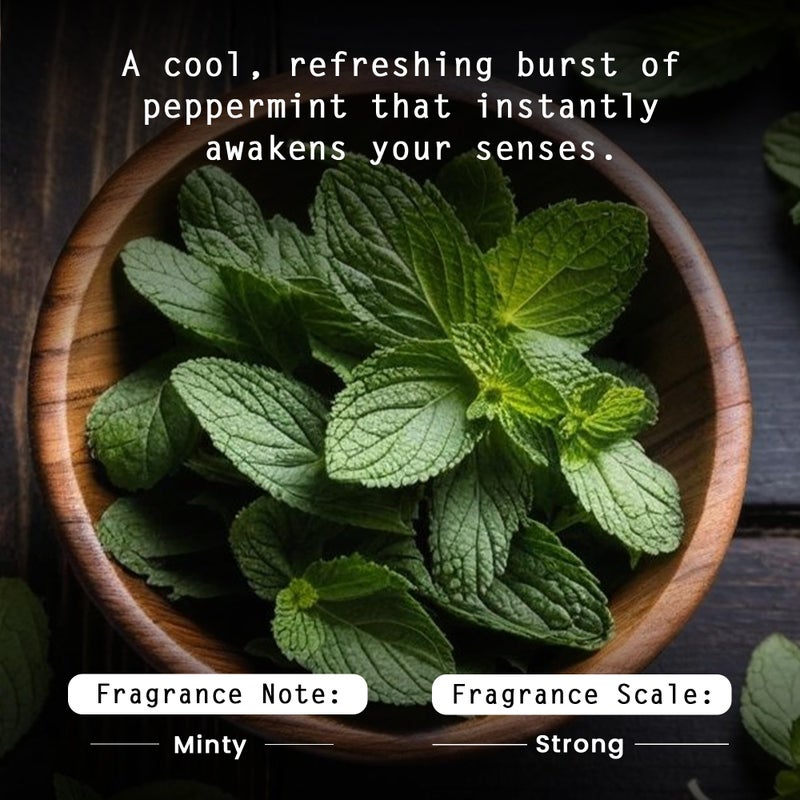 Nyassa Peppymint Handmade Loofah Soap 150 gm with Fresh Zesty fragrance. Contains natural loofah for exfoliation. No Paraben, Cruelty Free - Image 3