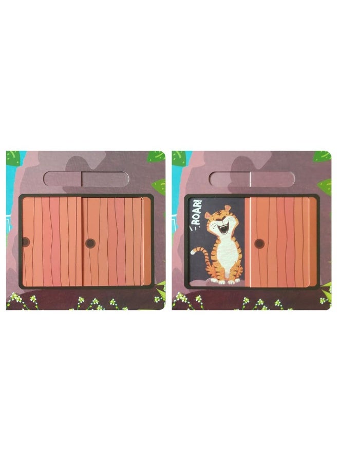 Slide And See - Explore The Zoo : Sliding Novelty Board Book For Kids  - Image 5