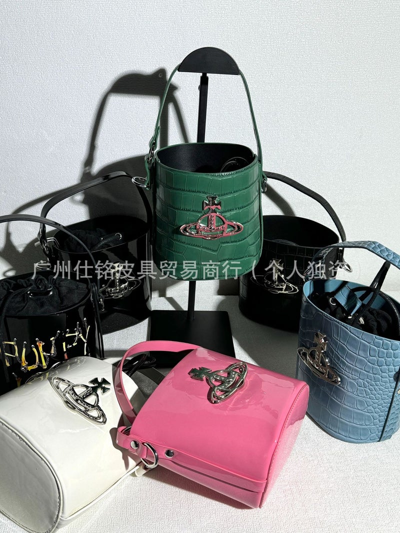 Niche Design Women'S Bags, Queen Mother Bucket Bag Collection, Portable Crossbody Shoulder Bag, New Style - Image 4