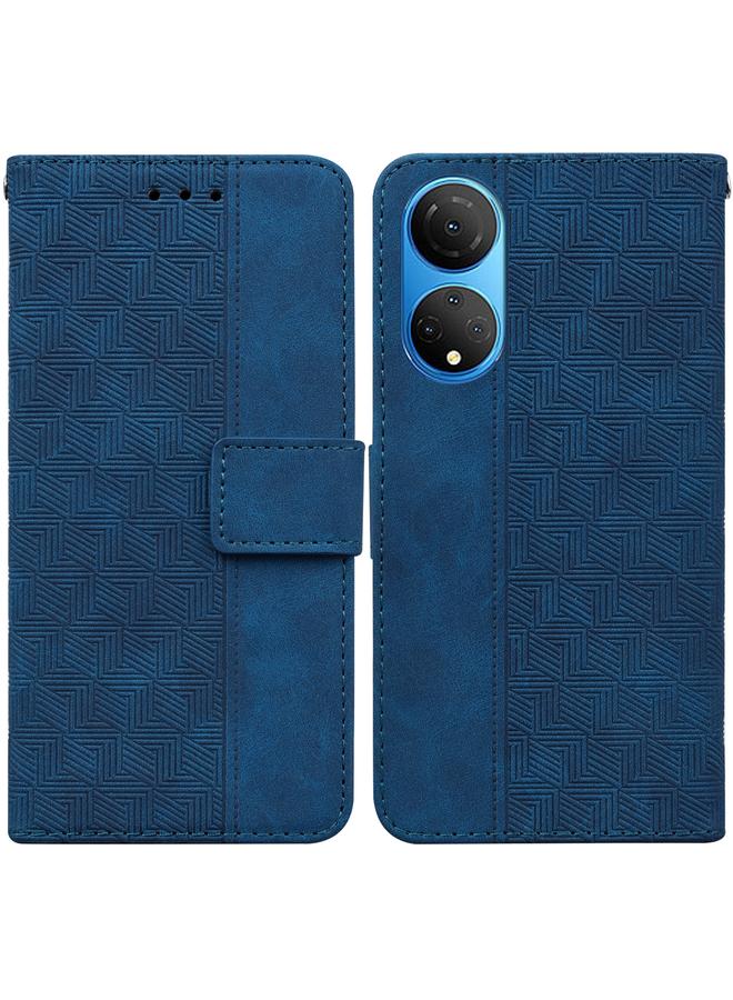 S-TOP Case For Honor X7 Geometric Embossed Leather Phone Case - Image 1