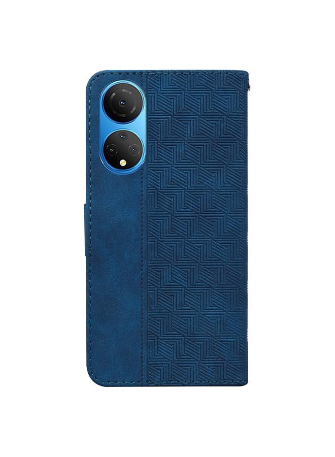 S-TOP Case For Honor X7 Geometric Embossed Leather Phone Case - Image 3