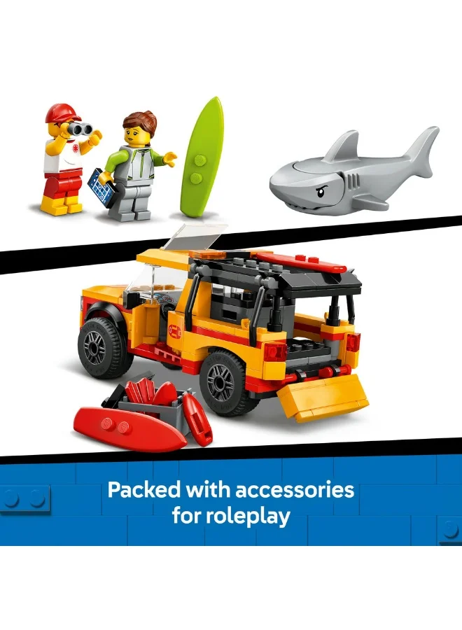 LEGO Lego City Lifeguard Beach Rescue Truck 60453 (214) Pieces
