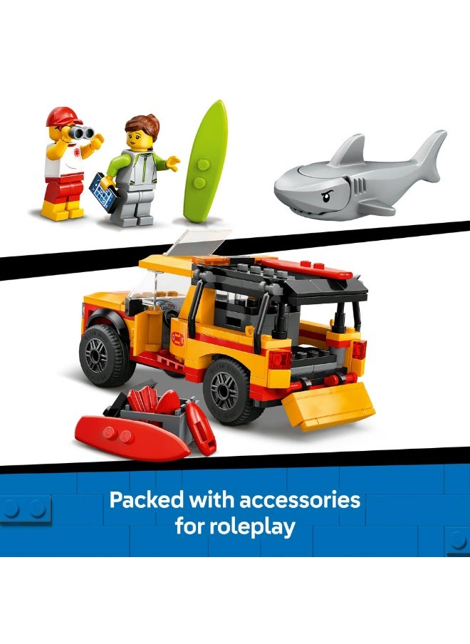 LEGO Lego City Lifeguard Beach Rescue Truck 60453 (214) Pieces  - Image 5
