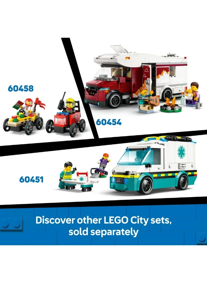 LEGO Lego City Lifeguard Beach Rescue Truck 60453 (214) Pieces