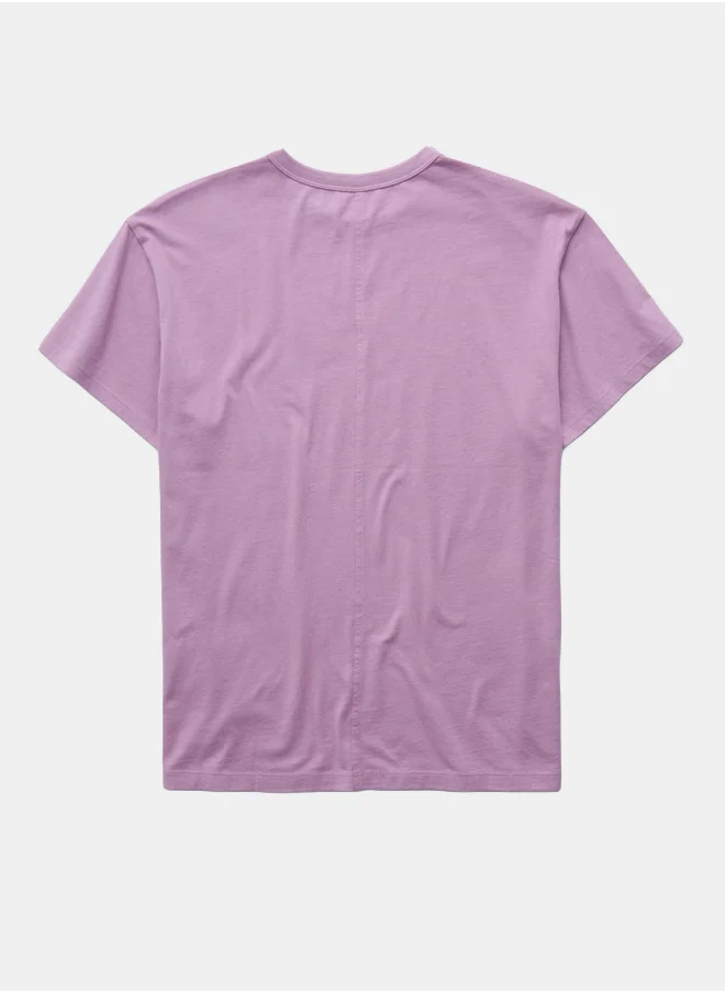 امريكان ايجل AE Boyfriend Logo Graphic T-Shirt
