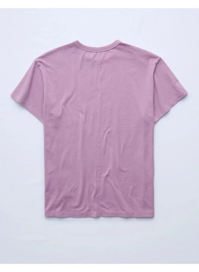 American Eagle AE Boyfriend Logo Graphic T-Shirt