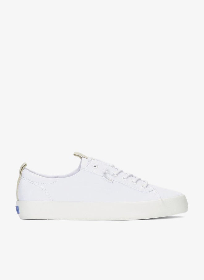 Keds Women's Kickback Slip On Canvas Casual Sneaker White - Image 1