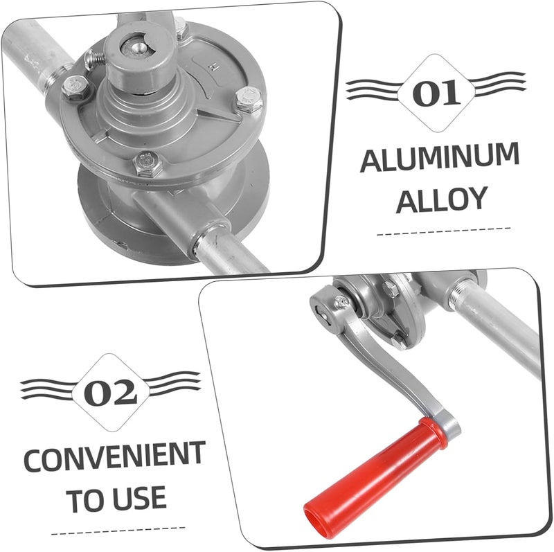 Luxshiny Fluid Extractor for Vehicles Manual Pump for Draining and Filling Fluids Compact and Easy to Use for Automotive Maintenance - Image 4