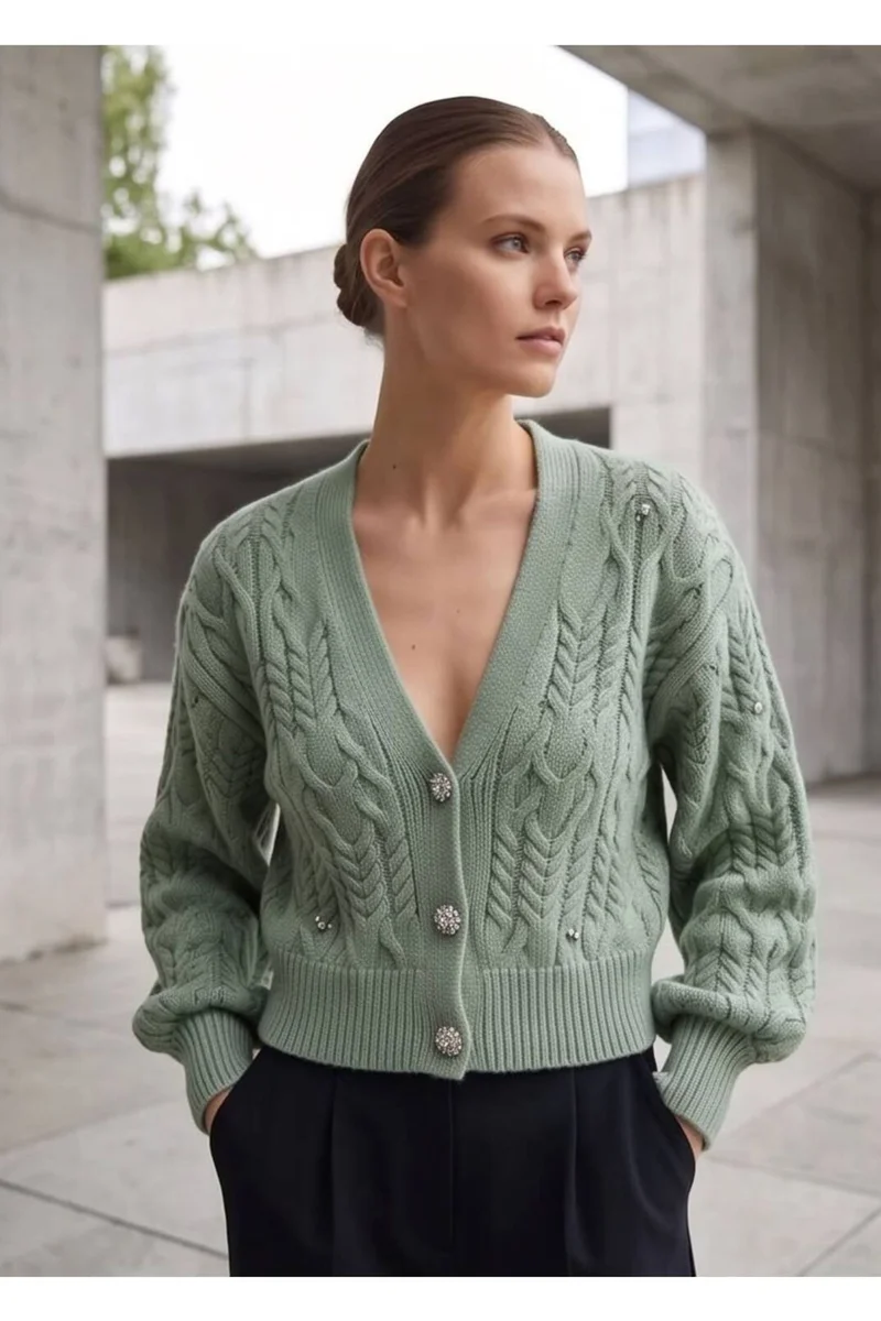 Ryvan RYVAN Women's Knit Cardigan