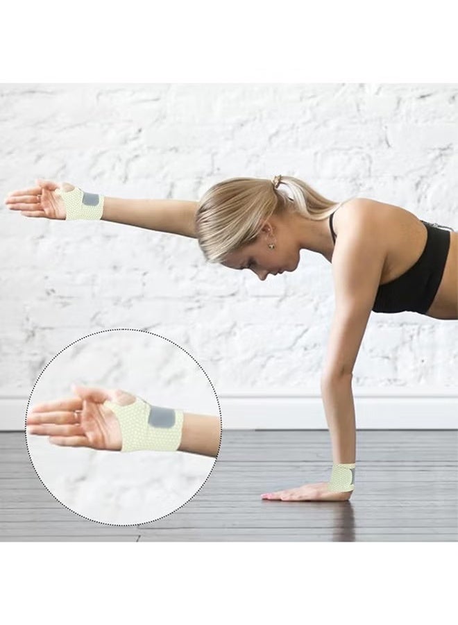JS 2 PCS Ultra Thin Wrist Brace for Carpal Tunnel, Elastic Wrist Wraps for Arthritis and Tendonitis, Wrist Straps Support, Pain Relief, Compression and Support for Fitness Enthusiasts - Image 3