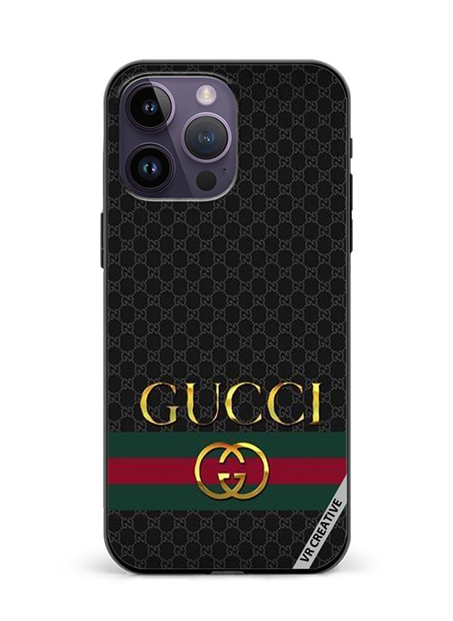 VR CREATIVE - Protective Case Cover For Apple iPhone 15 Pro Max Gucci Design Multicolour - Image 1